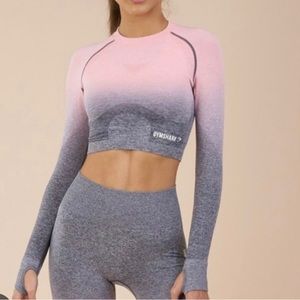 Gymshark Seamless ombré Crop Top